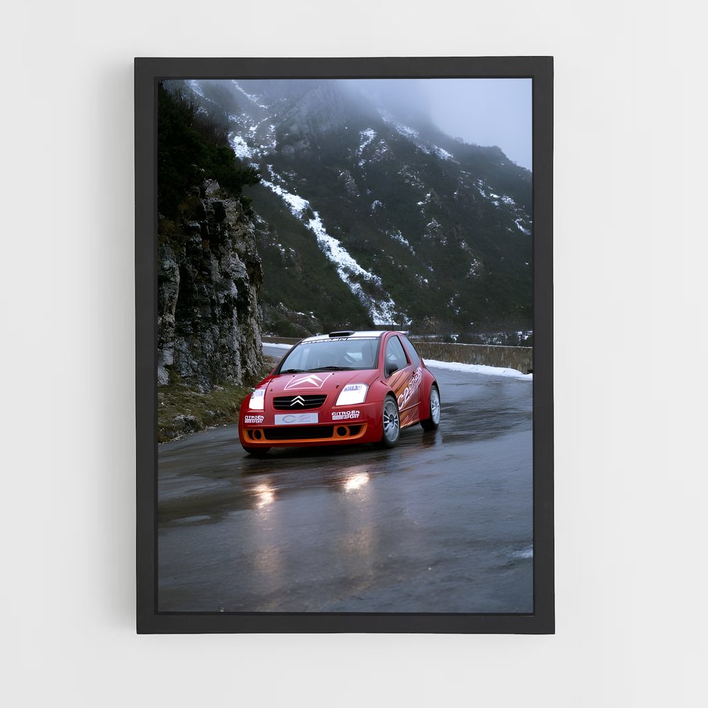 Poster vts de route – affiche Citroën (vue 2)